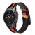 CA0049 Fire Guitar Burn Cinturino in pelle e silicone Smartwatch per Garmin Smartwatch