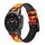 CA0056 Maple Leaf Cinturino in pelle e silicone Smartwatch per Garmin Smartwatch