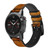 CA0058 Old Map Cinturino in pelle e silicone Smartwatch per Garmin Smartwatch