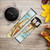 CA0152 Starfish on the Beach Cinturino in pelle e silicone Smartwatch per Garmin Smartwatch
