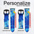 CA0210 Tie Dye Blue Cinturino in pelle e silicone Smartwatch per Garmin Smartwatch