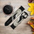 CA0221 Wolf Howling at The Moon Cinturino in pelle e silicone Smartwatch per Garmin Smartwatch