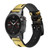 CA0222 A Grape Vineyard Grapes Bottle Red Wine Cinturino in pelle e silicone Smartwatch per Garmin Smartwatch