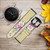 CA0249 Vintage Flowers Cinturino in pelle e silicone Smartwatch per Garmin Smartwatch