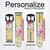 CA0249 Vintage Flowers Cinturino in pelle e silicone Smartwatch per Garmin Smartwatch