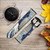 CA0298 Hokusai The Great Wave off Kanagawa Cinturino in pelle e silicone Smartwatch per Garmin Smartwatch