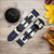 CA0428 Anchor Navy Cinturino in pelle e silicone Smartwatch per Garmin Smartwatch