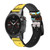 CA0452 Tarot Card The Fool Cinturino in pelle e silicone Smartwatch per Garmin Smartwatch