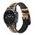 CA0454 Classical Guitar Cinturino in pelle e silicone Smartwatch per Garmin Smartwatch