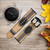 CA0454 Classical Guitar Cinturino in pelle e silicone Smartwatch per Garmin Smartwatch