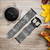 CA0476 Army White Digital Camo Cinturino in pelle e silicone Smartwatch per Garmin Smartwatch