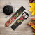CA0536 Vintage Antique Roses Cinturino in pelle e silicone Smartwatch per Garmin Smartwatch