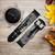CA0576 New York City Cinturino in pelle e silicone Smartwatch per Garmin Smartwatch