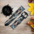 CA0035 Grim Reaper Cinturino in pelle e silicone Smartwatch per Fossil Smartwatch