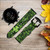 CA0045 Clover Lucky Leaf Cinturino in pelle e silicone Smartwatch per Fossil Smartwatch
