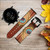 CA0060 Peacock Cinturino in pelle e silicone Smartwatch per Fossil Smartwatch