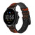 CA0086 Cobra Snake Skin Cinturino in pelle e silicone Smartwatch per Fossil Smartwatch