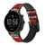 CA0087 Keep Calm and Carry On Cinturino in pelle e silicone Smartwatch per Fossil Smartwatch