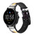 CA0112 Eagle American Cinturino in pelle e silicone Smartwatch per Fossil Smartwatch