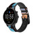 CA0131 Wild Black Horse Cinturino in pelle e silicone Smartwatch per Fossil Smartwatch CA0131 Wild Black Horse Cinturino in pelle e silicone Smartwatch per Fossil Smartwatch
