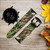 CA0167 Trex Raptor Dinosaur Cinturino in pelle e silicone Smartwatch per Fossil Smartwatch