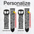 CA0214 Dragon Tattoo Cinturino in pelle e silicone Smartwatch per Fossil Smartwatch