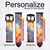 CA0217 Nebula Rainbow Space Cinturino in pelle e silicone Smartwatch per Fossil Smartwatch