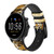 CA0238 French Country Chicken Cinturino in pelle e silicone Smartwatch per Fossil Smartwatch