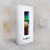 CA0262 Colorful Rainbow Space Galaxy Cinturino in pelle e silicone Smartwatch per Fossil Smartwatch