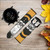 CA0269 Funny Monkey with Headphone Pop Music Cinturino in pelle e silicone Smartwatch per Fossil Smartwatch