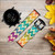 CA0283 Rainbow Colorful Shavron Zig Zag Pattern Cinturino in pelle e silicone Smartwatch per Fossil Smartwatch CA0283 Rainbow Colorful Shavron Zig Zag Pattern Cinturino in pelle e silicone Smartwatch per Fossil Smartwatch