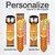 CA0339 Orange Fruit Cinturino in pelle e silicone Smartwatch per Fossil Smartwatch