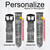 CA0476 Army White Digital Camo Cinturino in pelle e silicone Smartwatch per Fossil Smartwatch
