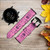 CA0485 Paris Pink Cinturino in pelle e silicone Smartwatch per Fossil Smartwatch