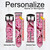CA0519 Pink Rose Cinturino in pelle e silicone Smartwatch per Fossil Smartwatch