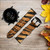 CA0528 Tiger Stripes Graphic Printed Cinturino in pelle e silicone Smartwatch per Fossil Smartwatch
