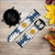 CA0533 Daisy Blue Cinturino in pelle e silicone Smartwatch per Fossil Smartwatch