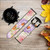 CA0547 Sweet Flower Painting Cinturino in pelle e silicone Smartwatch per Fossil Smartwatch