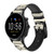 CA0570 Music Sheet Cinturino in pelle e silicone Smartwatch per Fossil Smartwatch