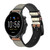 CA0594 FM AM Wooden Receiver Graphic Cinturino in pelle e silicone Smartwatch per Fossil Smartwatch