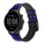 CA0757 Zodiac Cinturino in pelle e silicone Smartwatch per Fossil Smartwatch