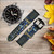 CA0004 Curcuid Board Cinturino in pelle e silicone Smartwatch per Wristwatch Smartwatch