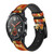 CA0029 Pizza Cinturino in pelle e silicone Smartwatch per Wristwatch Smartwatch