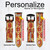 CA0029 Pizza Cinturino in pelle e silicone Smartwatch per Wristwatch Smartwatch