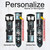 CA0095 Skull Soldier Zombie Cinturino in pelle e silicone Smartwatch per Wristwatch Smartwatch