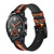 CA0113 Fire Violin Cinturino in pelle e silicone Smartwatch per Wristwatch Smartwatch