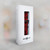 CA0147 Red Wolf Cinturino in pelle e silicone Smartwatch per Wristwatch Smartwatch
