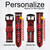 CA0147 Red Wolf Cinturino in pelle e silicone Smartwatch per Wristwatch Smartwatch
