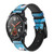 CA0160 Dolphin Cinturino in pelle e silicone Smartwatch per Wristwatch Smartwatch