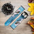 CA0160 Dolphin Cinturino in pelle e silicone Smartwatch per Wristwatch Smartwatch